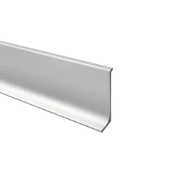 FLOORDIREKT Sockelleiste Aluminium - KWS 608 - Höhe: 8 cm - Länge: 1,90m