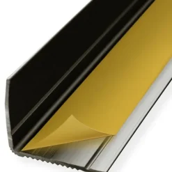 FLOORDIREKT Stufenkantenprofil Integral - Eckig und Selbstklebend - Bronze - 3 x 2 x 134 cm