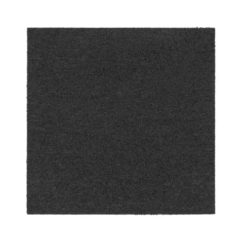FLOORDIREKT Teppichfliese Moscow - Selbstliegend - 50 x 50 cm - Anthrazit