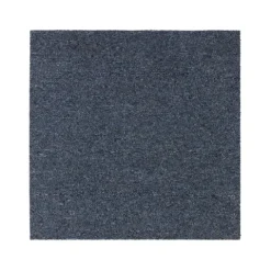 FLOORDIREKT Teppichfliese Moscow - Selbstliegend - 50 x 50 cm - Blau