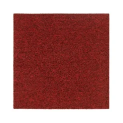 FLOORDIREKT Teppichfliese Moscow - Selbstliegend - 50 x 50 cm - Rot