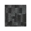 FLOORDIREKT Teppichfliese Santo - 50 x 50 cm - Selbstliegend - Schwarz 78