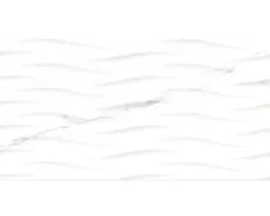 form & style Feinsteinzeug Dekorfliese SIENA weiß 32 x 62,5 x 0,9 cm