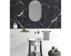 form & style Feinsteinzeug Wand- und Bodenfliese SIENA weiß 32 x 62,5 x 0,9 cm
