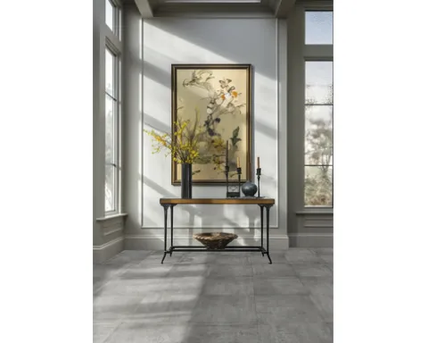form & style Feinsteinzeug Wand- und Bodenfliese TREVISO Antracite 30 x 30 x 0,7 cm