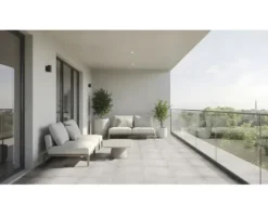 form & style Feinsteinzeug Wand- und Bodenfliese TREVISO grey 30 x 30 x 0,7 cm
