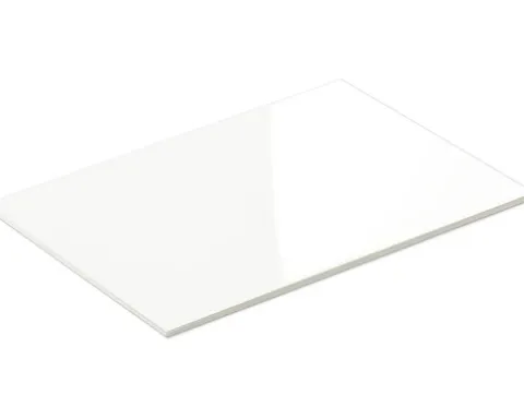 form & style Steingut Wandfliese OLBIA weiß glänzend 20 x 40 x 0,7 cm