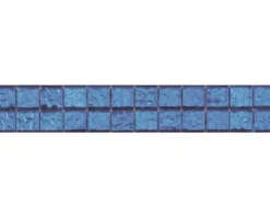 Glasbordüre Deep Sea blau 4,8x29,8 cm