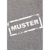 Handmuster Teppichboden Ines Frisee Uni grau