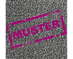 Handmuster Teppichboden Rubino meliert schwarz
