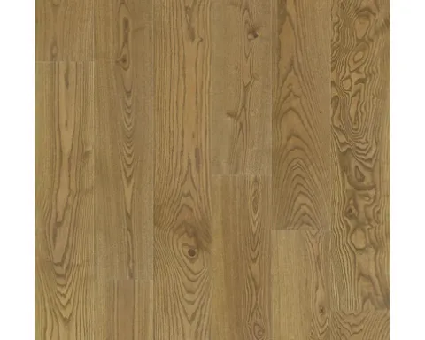 Handmuster zu Parkett Cognac Esche Landhausdiele Gebürstet 1092 x 130 x 14 mm
