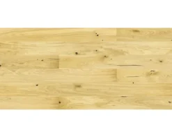 Handmuster zu Parkett Eiche Rohholzoptik Country Landhausdiele gebürstet naturgeölt 2200 x 180 x 14 mm