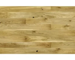 Handmuster zu Parkett Eiche 1-Stab Country Landhausdiele V-Fuge längsseitig gebürstet naturgeölt 2200 x 180 x 14 mm