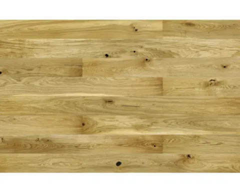 Handmuster zu Parkett Eiche 1-Stab Country Landhausdiele V-Fuge längsseitig gebürstet naturgeölt 2200 x 180 x 14 mm