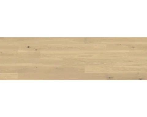 Handmuster zu Parkett Eiche 1-Stab Creme Family Landhausdiele gebürstet matt lackiert 2200 x 180 x 14 mm