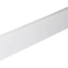 Handwerkerleiste Sockelleiste weiß foliert 16 x 58 x 2400mm