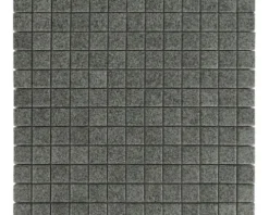 Keramikmosaik 32 x 29,5 cm grau matt