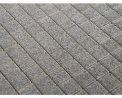 Keramikmosaik 32 x 29,5 cm grau matt
