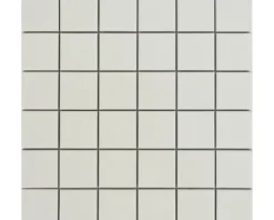 Keramikmosaik 29,8 x 29,8 cm weiß matt