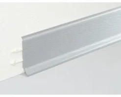 Kernsockelleiste hellgrau KU003 14x60x2500 mm