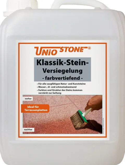Klassik-Stein-Versiegelung farbvertiefend, Kanister a 5 Liter - 1 Kanister