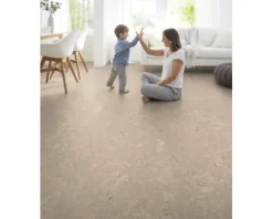 Korkboden Sines weiß 30x60 cm 4 mm stark 10er-Pack