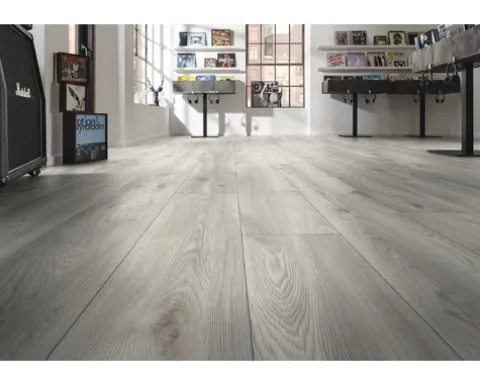 Laminat Mammut Plus Makro Eiche weiß Landhausdiele 1845 x 244 x 10 mm