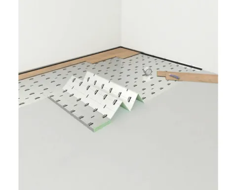 Laminat-Set 6qm Elva Eiche Natur EL2082 Landhausdiele 1292 x 193 x 8 mm bestehend aus Laminat, Sockelleisten und Trittschalldämmung