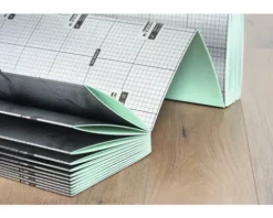 Laminat-Set 6qm Nord Eiche Sand EL2157 Landhausdiele 1292 x 193 x 8 mm bestehend aus Laminat, Sockelleisten, Trittschalldämmung