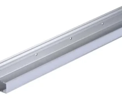 LED Kanal Alu für Sockelleiste 2400 x 42 x 16 mm
