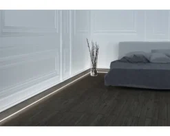 LED Kanal Alu für Sockelleiste 2400 x 42 x 16 mm