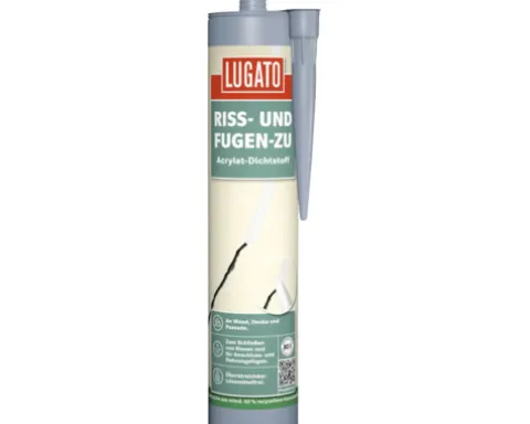Lugato Acryl Dichtstoff Riss-und Fugen zu grau 310 ml