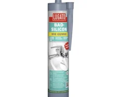 Lugato Bad-Silikon Wie Gummi anthrazit 310 ml