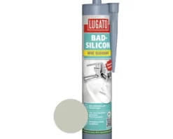 Lugato Bad-Silikon Wie Gummi granitgrau 310 ml