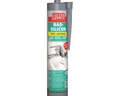 Lugato Bad-Silikon Wie Gummi grau 310 ml