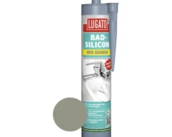 Lugato Bad-Silikon Wie Gummi steingrau 310 ml