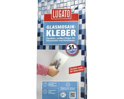 Lugato Dünnbettfliesenkleber Glasmosaikkleber S1/C2FTE 5 kg