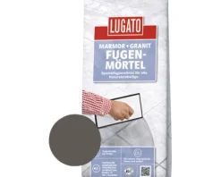 Lugato Fugenmörtel Marmor + Granit anthrazit 5 kg