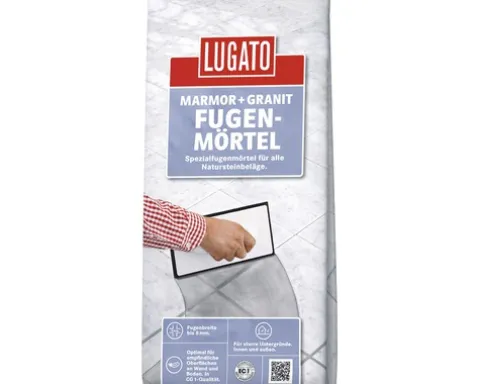 Lugato Fugenmörtel Marmor + Granit anthrazit 5 kg