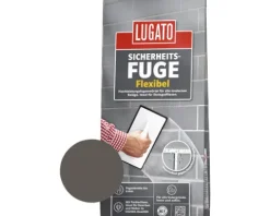 Lugato Fugenmörtel Sicherheitsfuge Flexibel anthrazit 1 kg