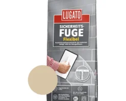 Lugato Fugenmörtel Sicherheitsfuge Flexibel bahamabeige 5 kg