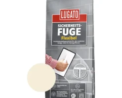 Lugato Fugenmörtel Sicherheitsfuge Flexibel jasmin 5 kg