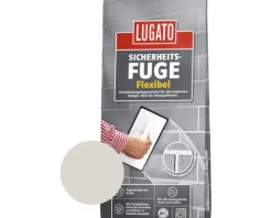 Lugato Fugenmörtel Sicherheitsfuge Flexibel manhattan 5 kg