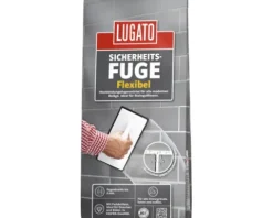 Lugato Fugenmörtel Sicherheitsfuge Flexibel manhattan 5 kg