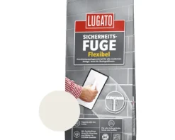 Lugato Fugenmörtel Sicherheitsfuge Flexibel pergamon 1 kg