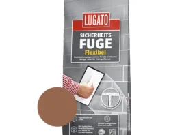 Lugato Fugenmörtel Sicherheitsfuge Flexibel rehbraun 5 kg