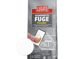 Lugato Fugenmörtel Sicherheitsfuge Flexibel weiß 5 kg