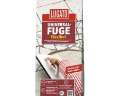 Lugato Fugenmörtel Universal-Fuge Flexibel anthrazit 5 kg