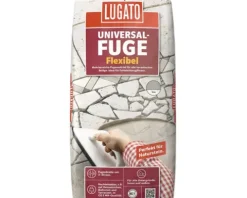 Lugato Fugenmörtel Universalfuge silbergrau 20 kg