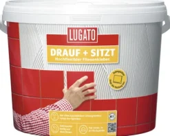 Lugato hochflexibler Fliesenkleber Drauf + Sitzt D1TE 10 kg